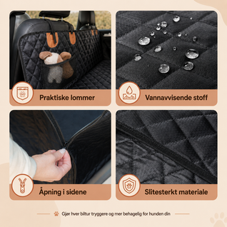 Baksete Lounge – Hundetrekk til Bil
