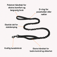 Vovly - GRATIS Stødabsorberende hundesnor