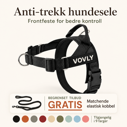Vovly - Anti-Trekk Hundesele