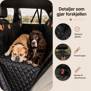 Baksete Lounge – Hundetrekk til Bil