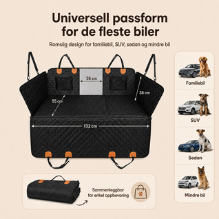 Baksete Lounge – Hundetrekk til Bil